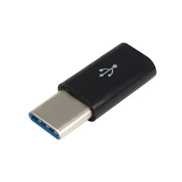 Адаптер Lapara USB 3.1 Type-C male на Micro USB female OTG для зарядки oneplus 2, MEIZU, черный (LA-Type-C-MicroUSB-adapto)